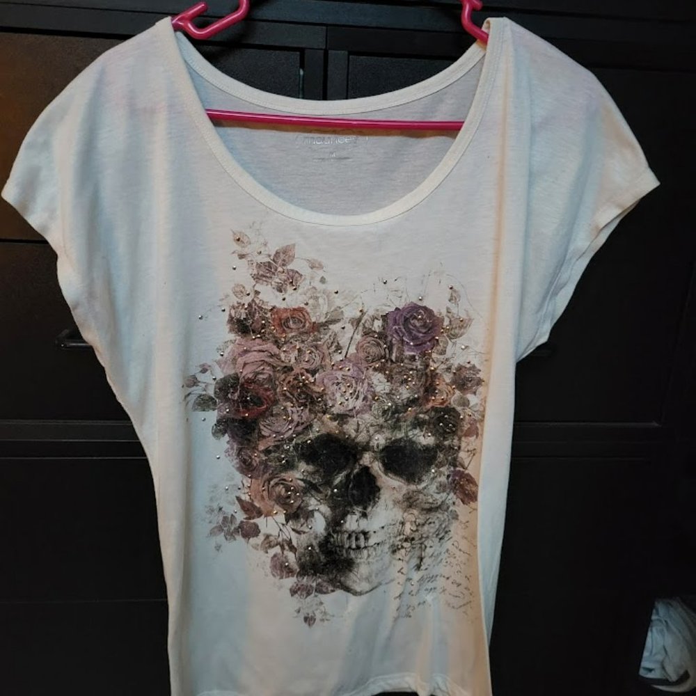 3/$25 Maurices Skull Tee
